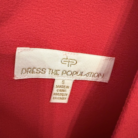 Dress the Population Strapless Red Dress - Picture 8 of 8